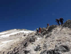 Climbing Damavand